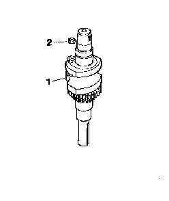 Crankshaft Diagram and Parts List for CV15S-41566  Kohler Engine
