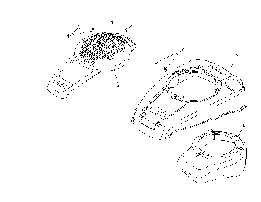 Part Location Diagram of 14-332-04-S Kohler INSERT, ENGINE COVER (BLACK)