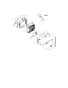 Air intake/filtration Diagram and Parts List for 752KSV6000225  Kohler Engine