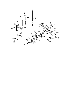 Engine controls Diagram and Parts List for CV730S-0017  Kohler Engine