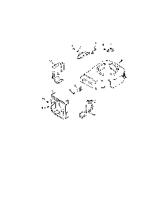 Blower housing and baffles Diagram and Parts List for CV165S-43527  Kohler Engine