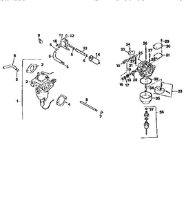 Part Location Diagram of 24 853 25 Kohler DISCONTINUED