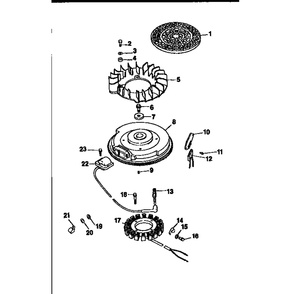 Ignition/Electrical Diagram and Parts List for CV20S-65527  Kohler Engine