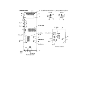 Controller And Mounting 1 Diagram and Parts List for 85-12RES  Kohler Generator