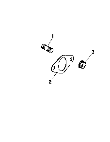 Exhaust Diagram and Parts List for SV600S-0010  Kohler Engine