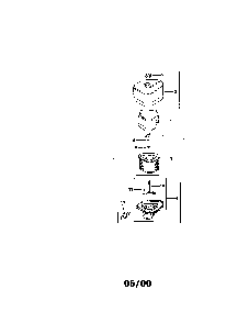 Air intake Diagram and Parts List for CV15S-PS41567  Kohler Engine
