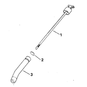 Part Location Diagram of 4103814 Toro Dipstick