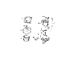 Air intake Diagram and Parts List for CV490S-27507  Kohler Engine
