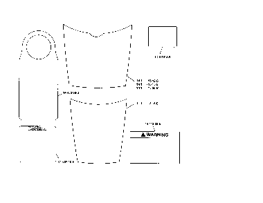 Decals Diagram and Parts List for XT149-0217-ED  Kohler Engine