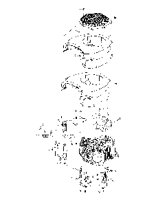 Blower housing Diagram and Parts List for KT745-3023  Kohler Engine
