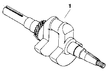 Crankshaft - group 8 Diagram and Parts List for M8ST-301548  Kohler Engine