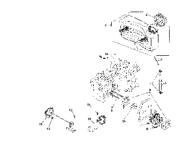 Fuel system Diagram and Parts List for XT149-0311-ED  Kohler Engine