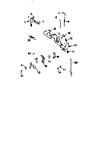 Engine controls Diagram and Parts List for CV20S-65538  Kohler Engine