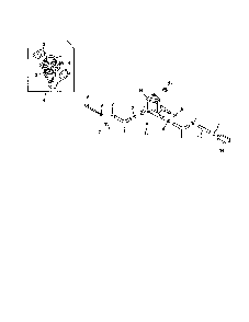 Fuel system Diagram and Parts List for CV20S-65551  Kohler Engine