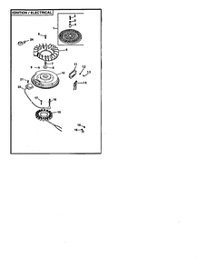 Part Location Diagram of 25 403 03-S Kohler DISCONTINUED