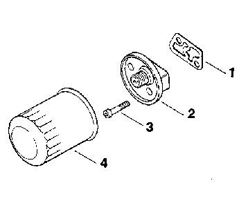Oil filter - group 29 Diagram and Parts List for MV20S-57514  Kohler Engine