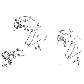 Part Location Diagram of X-25-34 Toro Washer-Plain