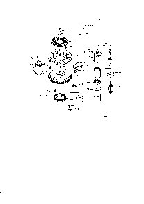Ignition and starting motor Diagram and Parts List for CV15S-PS41588  Kohler Engine