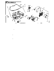 Oil pan lubrication Diagram and Parts List for CV25S-6926  Kohler Engine
