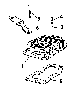 Group 9 cylinder head Diagram and Parts List for MV8-301500  Kohler Engine