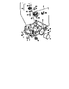 Oil pan / lubrication Diagram and Parts List for CV20S-65530  Kohler Engine
