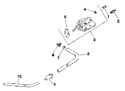 Fuel pump - group 14 Diagram and Parts List for MV20S-57514  Kohler Engine