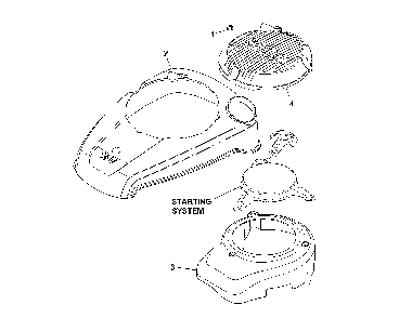 Blower housing/baffles Diagram and Parts List for XT149-3311-ED  Kohler Engine
