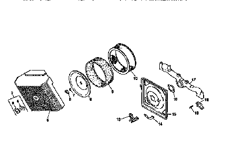 Air intake Diagram and Parts List for CV18S-61533  Kohler Engine