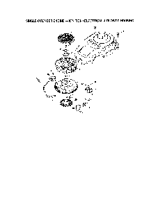 Ignition/electrical/blower housing Diagram and Parts List for 752KSV6009  Kohler Engine