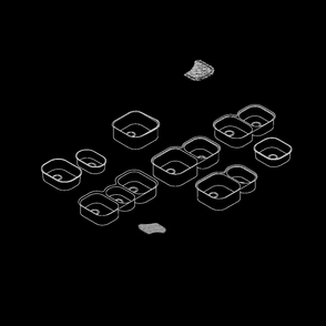 Sink Accessories 1 Diagram and Parts List for K-3191-ST  Kohler Miscellaneous