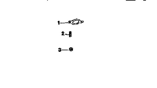 Exhaust Diagram and Parts List for CV20S-65534  Kohler Engine