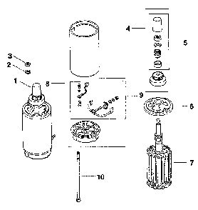Part Location Diagram of 48 755 15 Kohler DISCONTINUED