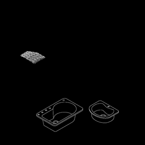 Sink Accessories 2 Diagram and Parts List for K-3191-ST  Kohler Miscellaneous