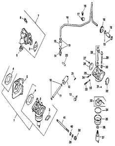 Part Location Diagram of 12 041 05 Kohler DISCONTINUED