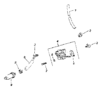 Fuel pump Diagram and Parts List for MV18S-24665  Kohler Engine