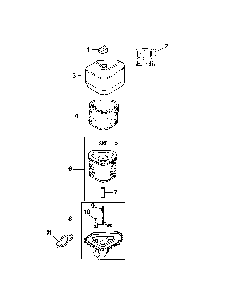 Part Location Diagram of 12-083-12-S Kohler PRE-CLEANER