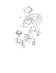 Blower housing/baffles Diagram and Parts List for 752KSV7311  Kohler Engine