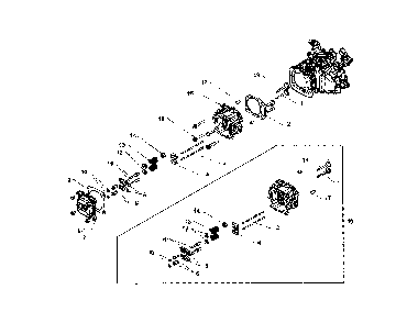 Head/valve/breather Diagram and Parts List for XT650-2031  Kohler Engine