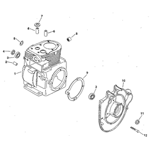 Part Location Diagram of X-176-1 Toro Screw-H.C.