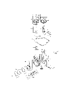 Crankcase Diagram and Parts List for 752KSV6000225  Kohler Engine