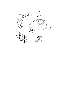 Blower housing and baffles Diagram and Parts List for CV155S-41596  Kohler Engine