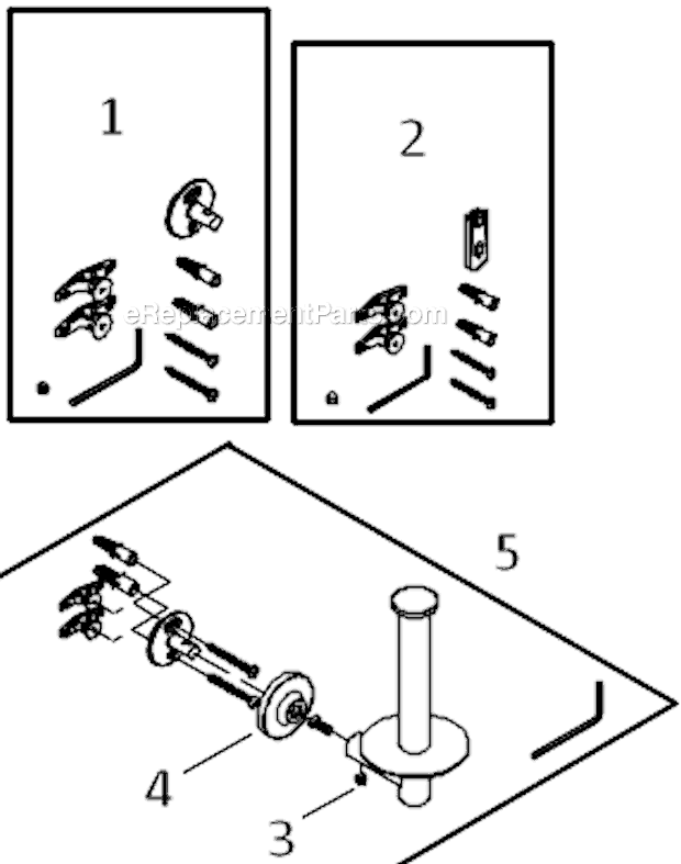 Page A Diagram and Parts List for K-14444  Kohler Engine