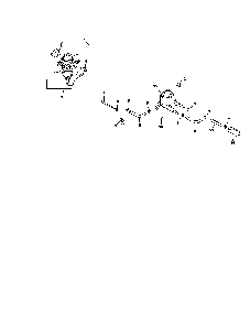 Fuel system Diagram and Parts List for CV624S-65577  Kohler Engine