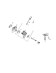 Fuel system Diagram and Parts List for CV155S-41596  Kohler Engine