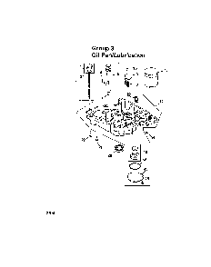 Oil pan/lubrication Diagram and Parts List for CV492S-PS-27531  Kohler Engine