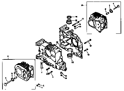 Kohler engine Diagram and Parts List for MV205-57527  Kohler Engine