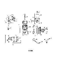 Head, valve, breather Diagram and Parts List for CV20S-65561  Kohler Engine