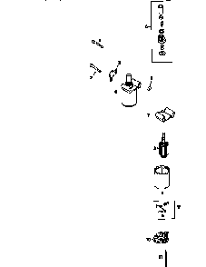 Starting system Diagram and Parts List for CV18S-61533  Kohler Engine