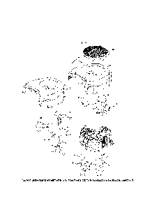 Blower housing Diagram and Parts List for KT725-3040  Kohler Engine