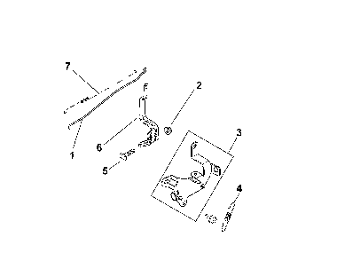 Engine controls Diagram and Parts List for XT149-0311-ED  Kohler Engine